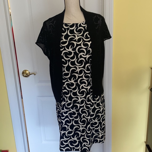 Sleeveless black and white dress Size 12 *NEW CONDITION - Picture 11 of 13